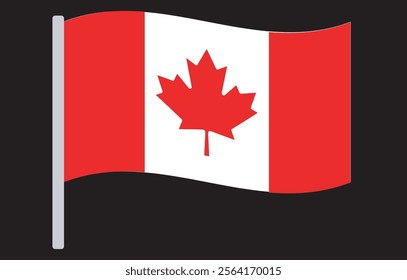 Flag of Canada vector file, National flag of Canada