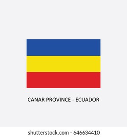 Flag of Canar Province - Ecuador