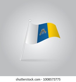 Flag of Canary Islands