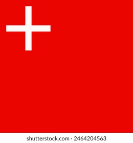 Flag of Canton of Schwyz Switzerland country region