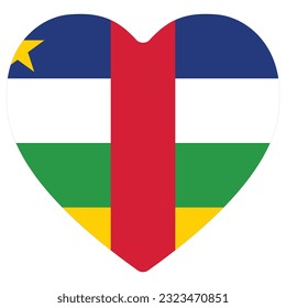 Flag of the Central African Republic. Central African Republic flag