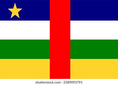 Flag of the Central African Republic