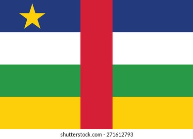 flag of Central African Republic