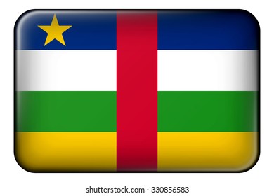 Flag of Central African Republic. Vector.
