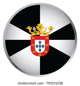 Flag of Ceuta (Round icon)