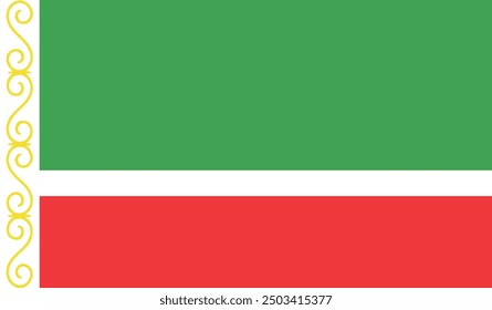 FLAG OF THE CHECHEN REPUBLIC