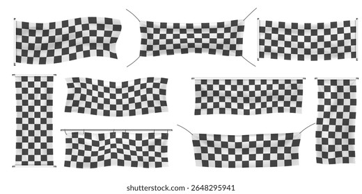 flag, checker, finish, line, stripe, race, banner, f1, white, black, checkerboard, wave, car, flat, start, background, icon, vector, sport, success, sign, game, fabric, winner, speed, bike, event, che