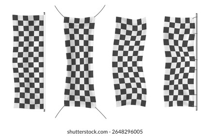 flag, checker, finish, line, stripe, race, banner, f1, white, black, checkerboard, wave, car, flat, start, background, icon, vector, sport, success, sign, game, fabric, winner, speed, bike, event, che