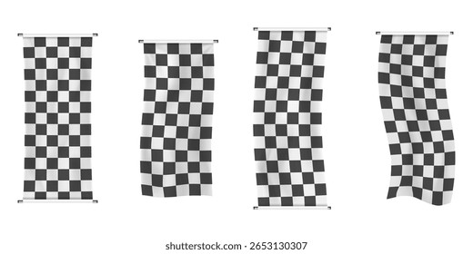 flag, checker, finish, line, stripe, race, banner, f1, white, black, checkerboard, wave, car, flat, start, background, icon, vector, sport, success, sign, game, fabric, winner, speed, bike, event, che