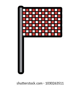 flag checkered icon image 