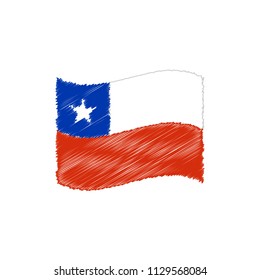 Flag of Chile 