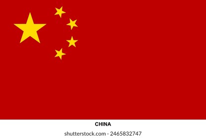 Flag of CHINA, CHINA national flag