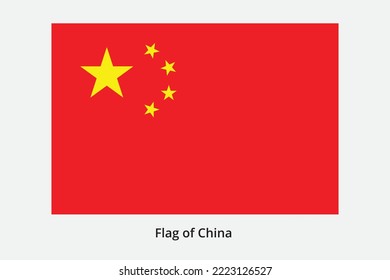 Flag of China People's Republic of China Five star Red Yellow Flag National China 1 October 1949 