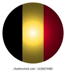 Flag Circle of belgium