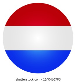 Flag Circle of luxembourg