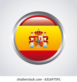 flag classic icon of Spanish culture