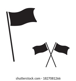 Flag clip art , it can be used as element of graphic design such as logo, application icon, etc