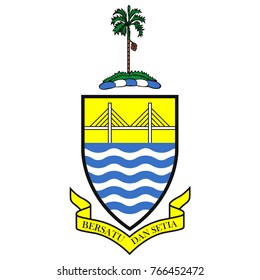 Flag and coat of arms of Penang