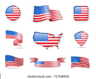 Flag Collection - USA Set