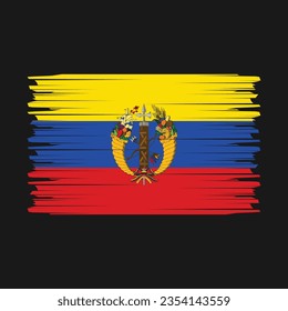 Flag of Colombia vector illustration