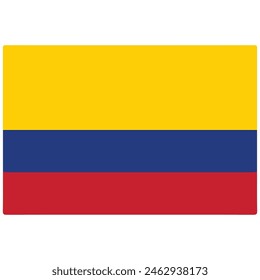 Flag Of Colombia , Flag Vector ,Print Design