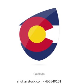 Flag of Colorado. Vector Illustration.
