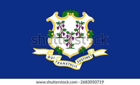 Flag of Connecticut 16:9, Connecticut Flag
