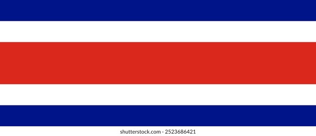 Bandera de Costa Rica, versión larga, Imágenes vectoriales