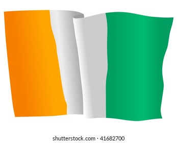 flag of Cote d'Ivoire