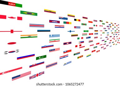 flag Country athletic meet background