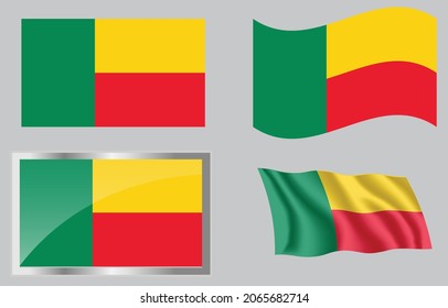 Flag of the Country of Benin