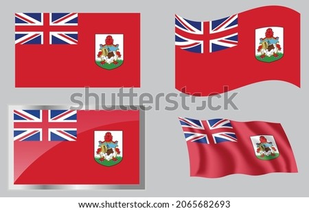 Flag of the Country of Bermuda