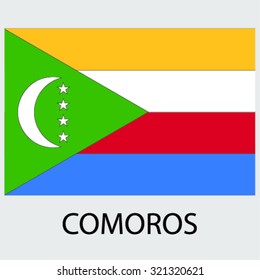 Flag of the country Comoros