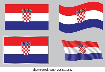 Flag of the Country of Croatia