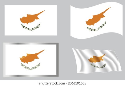 Flag of the Country of Cyprus