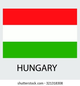 Flag of the country Hungary Hungary