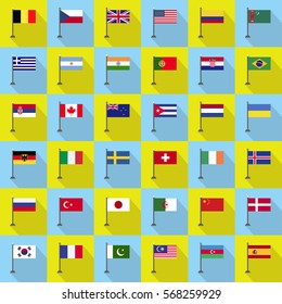 flag country icon vector illustration