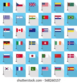 flag country icon vector illustration
