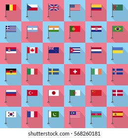 flag country icon vector illustration