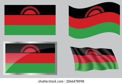 Flag of the Country of Malawi