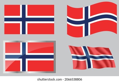 Flag of the Country of Norway