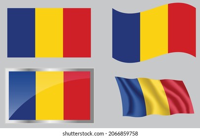 Flag of the Country of Romania