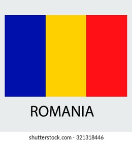 Flag of the country Romania Romania