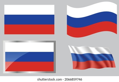 Flag of the Country of Russia