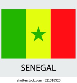 Flag of the country Senegal Senegal