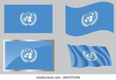 Flag of the Country of the United Nations