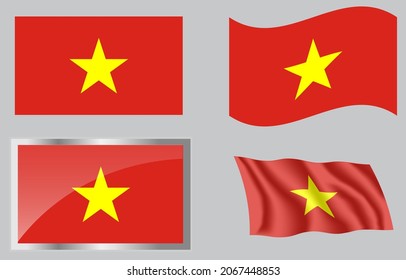 Flag of the Country of Vietnam