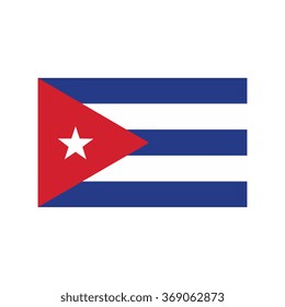 A flag of Cuba