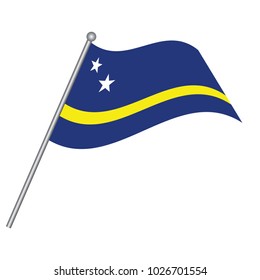 Flag of Curacao.