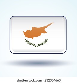 Flag of Cyprus, vector illustration
